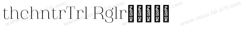 AthachantrTrial Regular字体转换